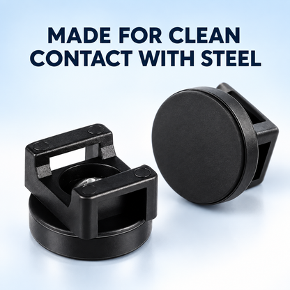 22mm Magnetic Cable-Tie Mounts — 8 Pack