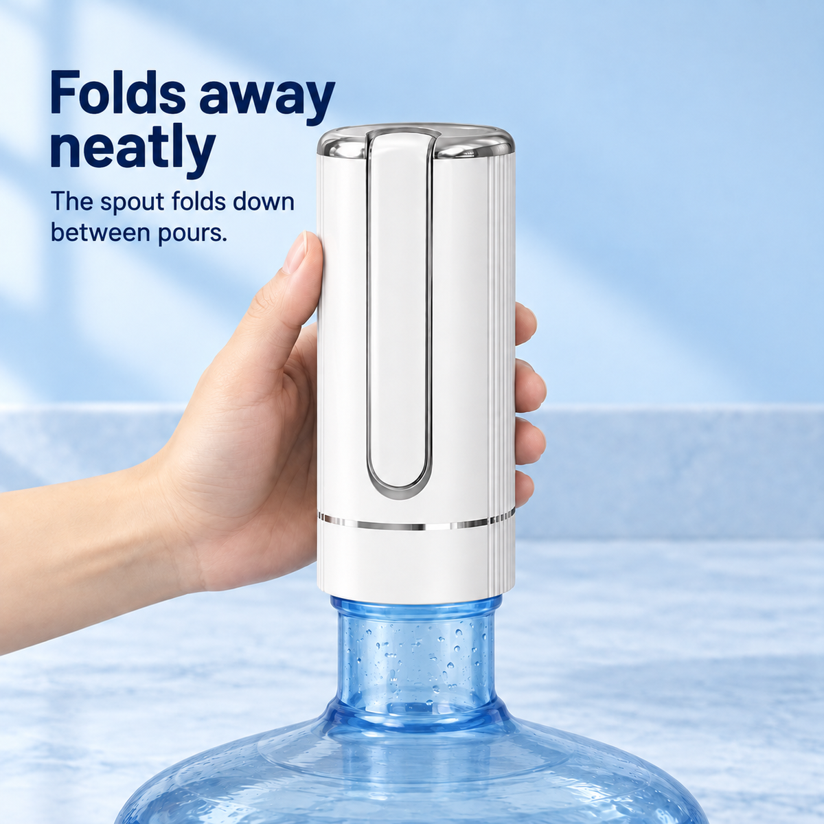 Foldable Water Bottle Pump