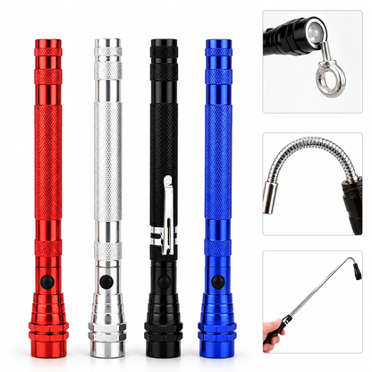 Extendable Magnetic LED Flashlight