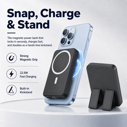 Magnetic Wireless Power Bank