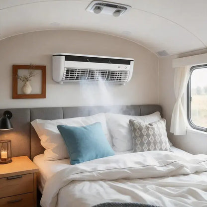Portable Ice Mist Rechargeable Fan