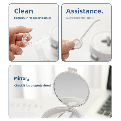 3-in-1 Retainer Cleaner Case