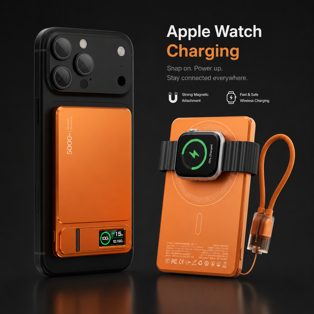 Ultra-Thin Magnetic Power Bank