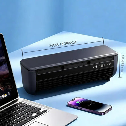 Portable Ice Mist Rechargeable Fan