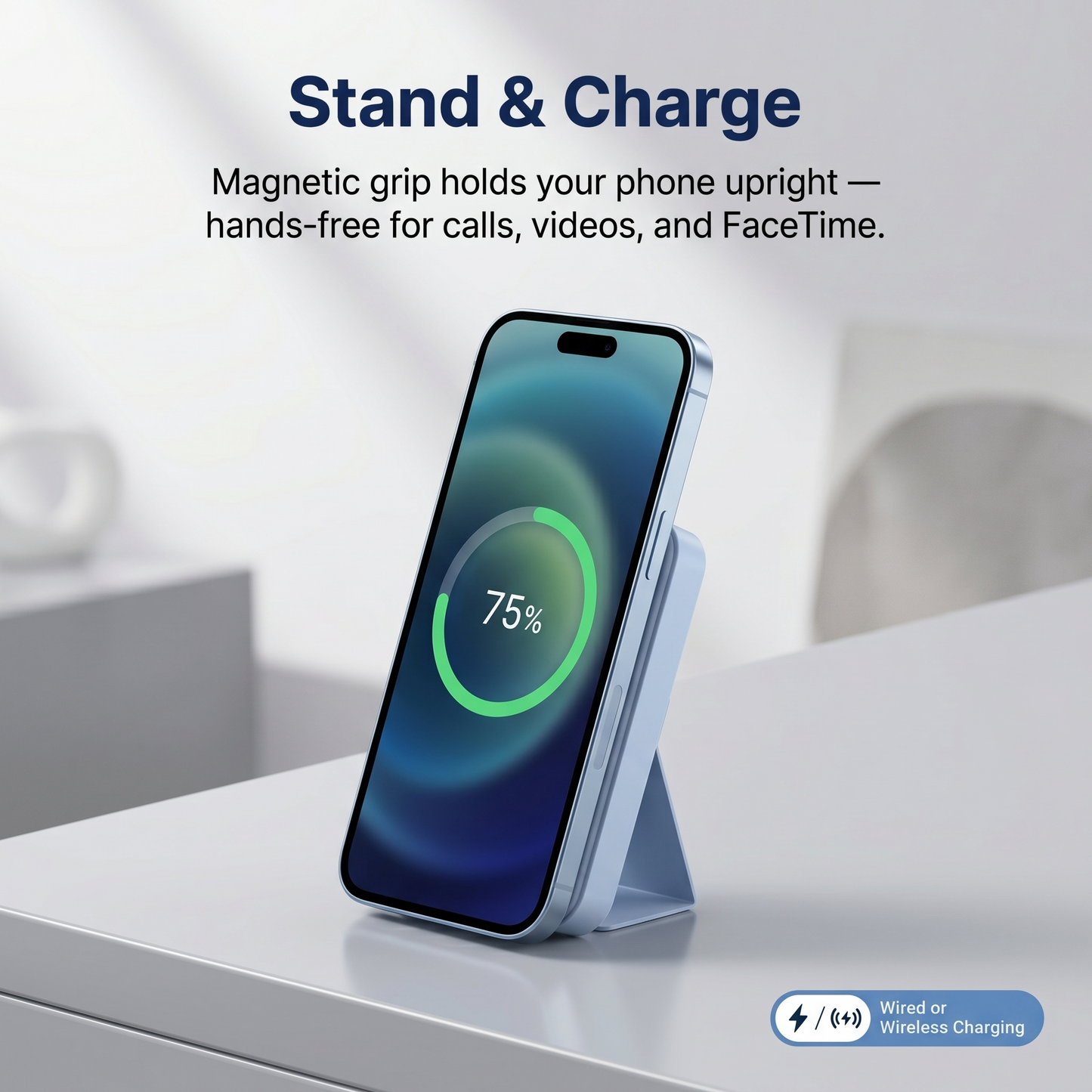 Magnetic Wireless Power Bank