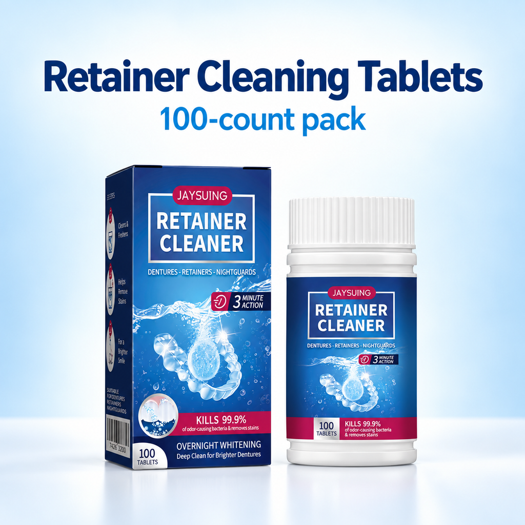 Retainer Cleaning Tablets — 100 Count